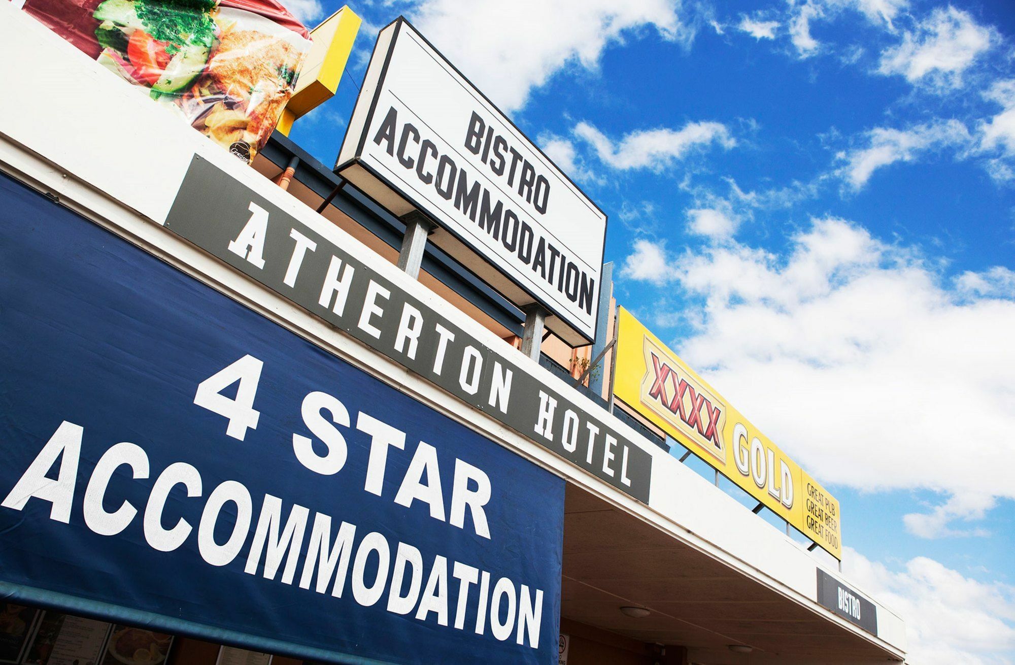 Nightcap At Atherton Hotel Exterior foto